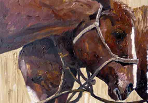 EL DESCANSO - OLEO SOBRE FIBRA (40 x 50) - JULIO 2013